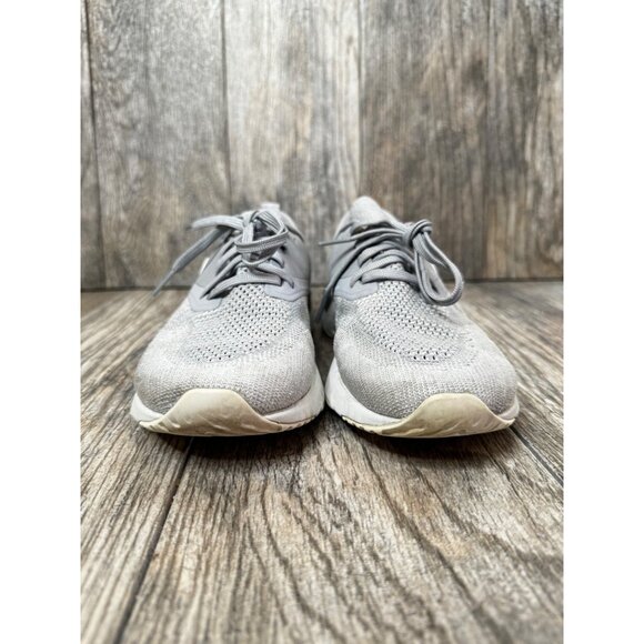 NIKE ODYSSEY REACT FLYKNIT WOLF GRAY WHITE SNEAKERS WOMEN SIZE 8 AH1016 - Picture 2 of 12